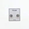 Flower Cubic Zirconia Earrings