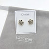 Flower Cubic Zirconia Earrings