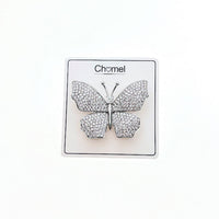 Butterfly Cubic Zirconia  Brooch