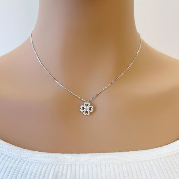 Heart Cubic Zirconia Necklace