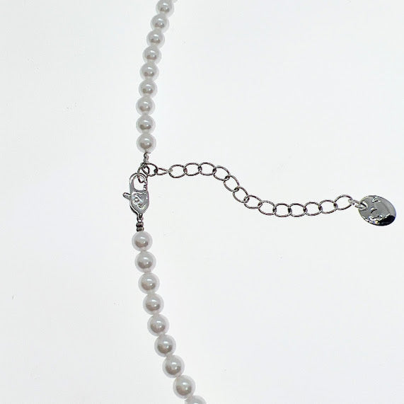 Simulated Pearl Necklace