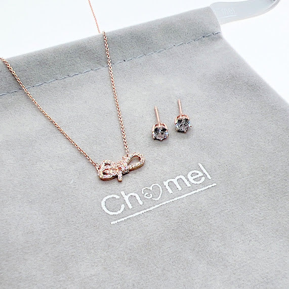 Ribbon Cubic Zirconia Set