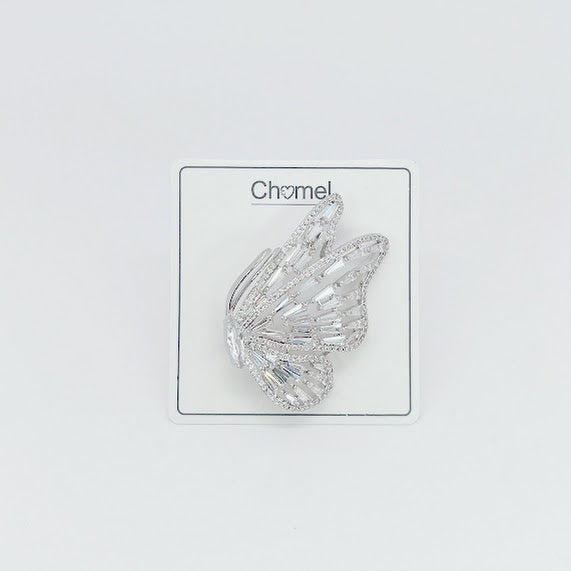 Butterfly Cubic Zirconia  Brooch