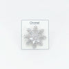 Snowflake Cubic Zirconia Brooch