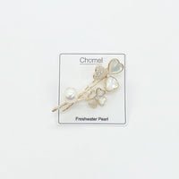 Flower Freshwater Pearl Brooch