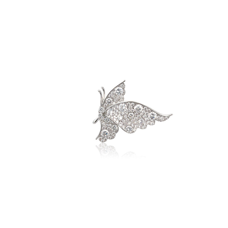 Butterfly Cubic Zirconia  Brooch