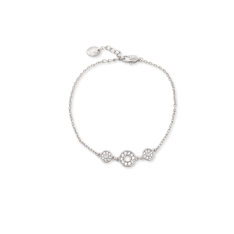 Circles Cubic Zirconia Bracelet