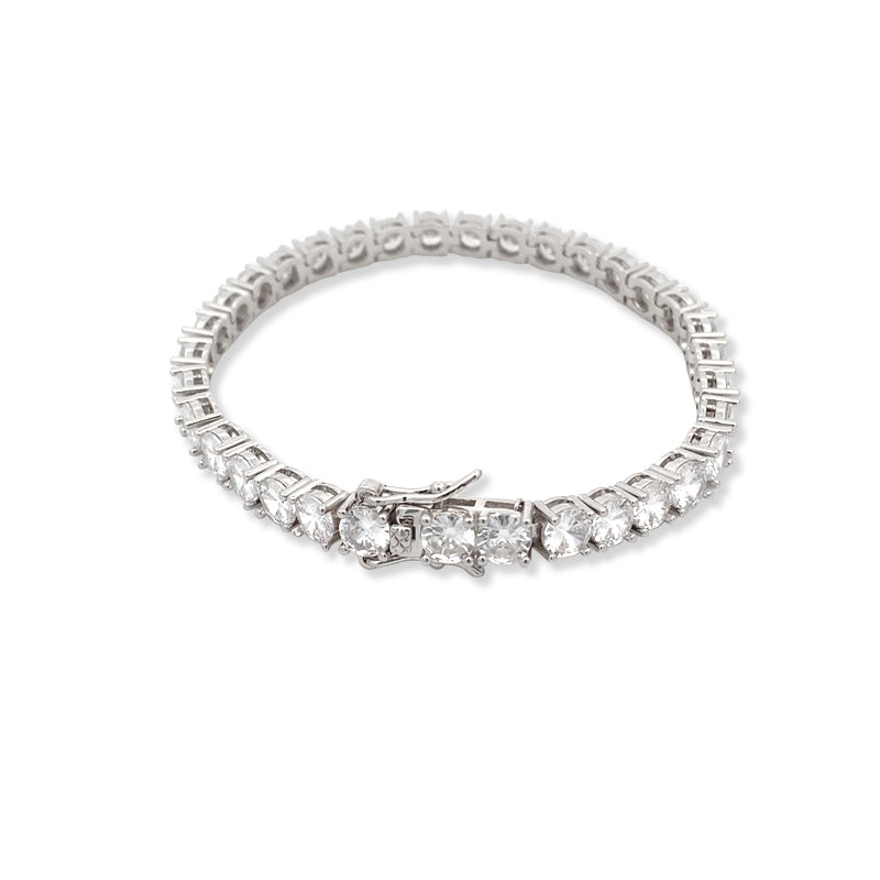 Cubic Zirconia 6mm Tennis Bracelet