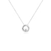 Round Cubic Zirconia Pendant