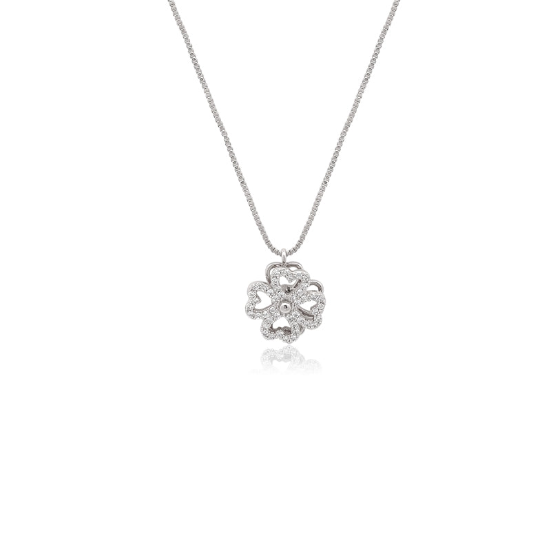 Heart Cubic Zirconia Necklace