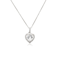 Heart Cubic Zirconia Necklace