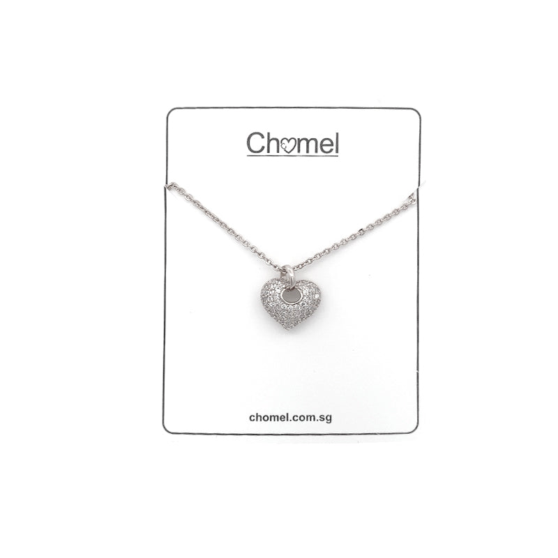 Heart Cubic Zirconia Necklace