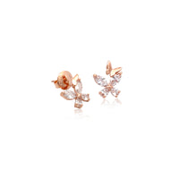 Butterfly Cubic Zirconia Earrings