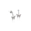 Butterfly Cubic Zirconia Earrings