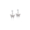 Butterfly Cubic Zirconia Earrings