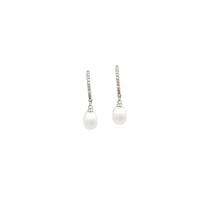 Freshwater Pearl Hoop Earrings