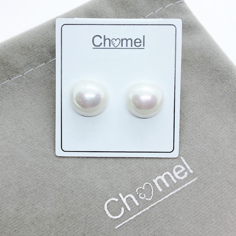 Chomel pearl store earrings