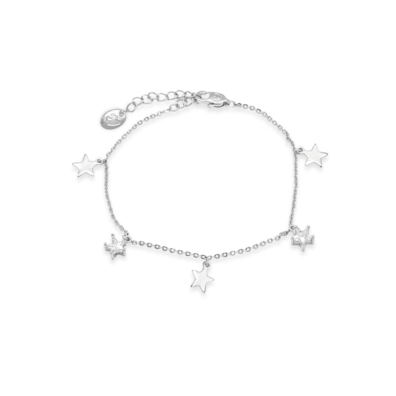 Star Cubic Zirconia Bracelet.