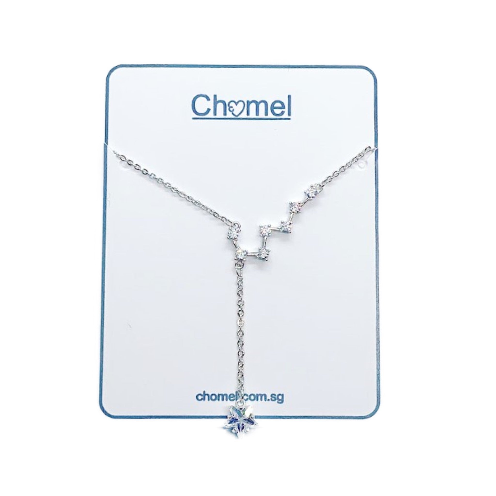 Star Cubic Zirconia Necklace.