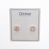 Cubic Zirconia Stud Earring - CHOMEL