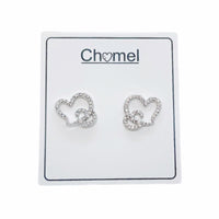 Heart Cubic Zirconia Earrings.