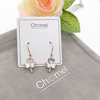 Clover Leaf Mother of Pearl Earrings - CHOMEL