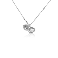 Shell Cubic Zirconia Necklace.